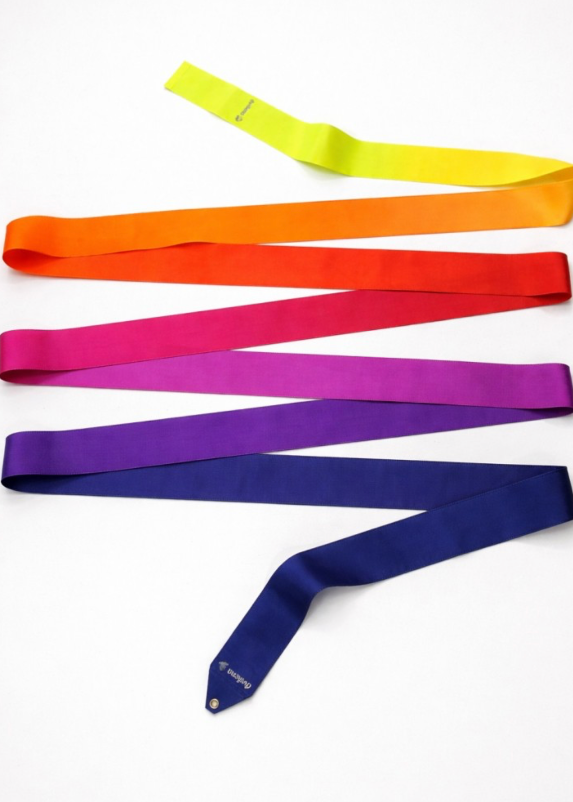 30 - Ruban de Gymnastique Rythmique - NAVY BLUE ORANGE