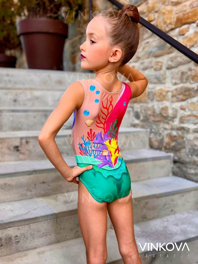 Ariel – Rhythmic Gymnastics Leotard for Girls