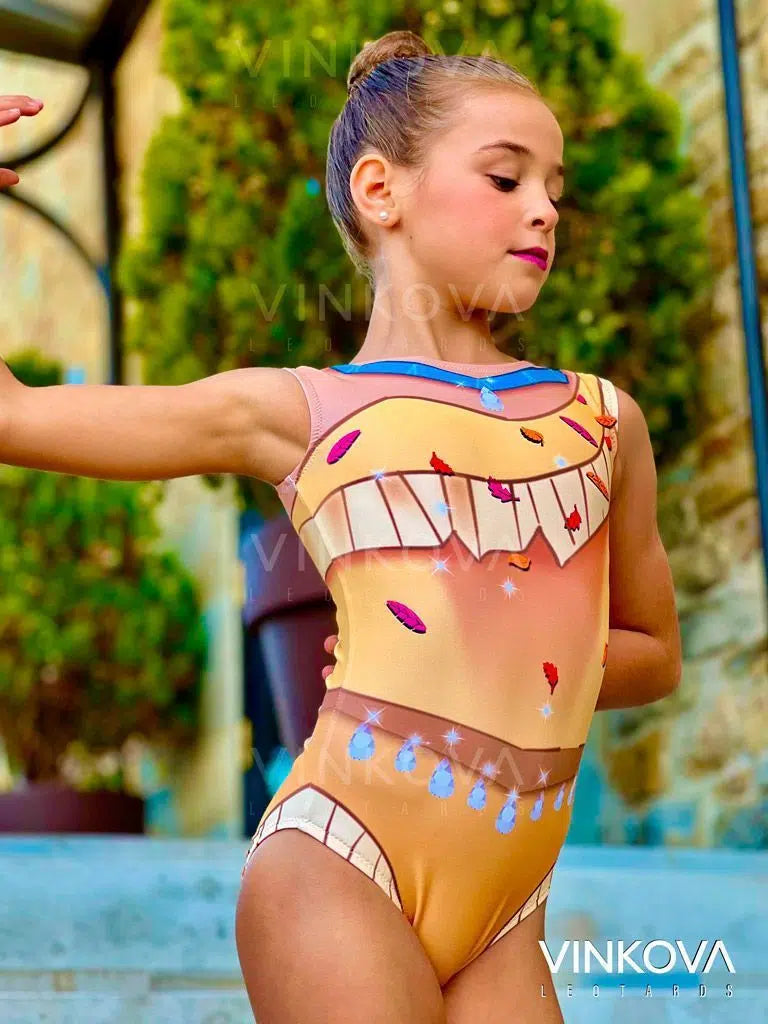 Pocahontas – Justaucorps gymnastique rythmique pour filles