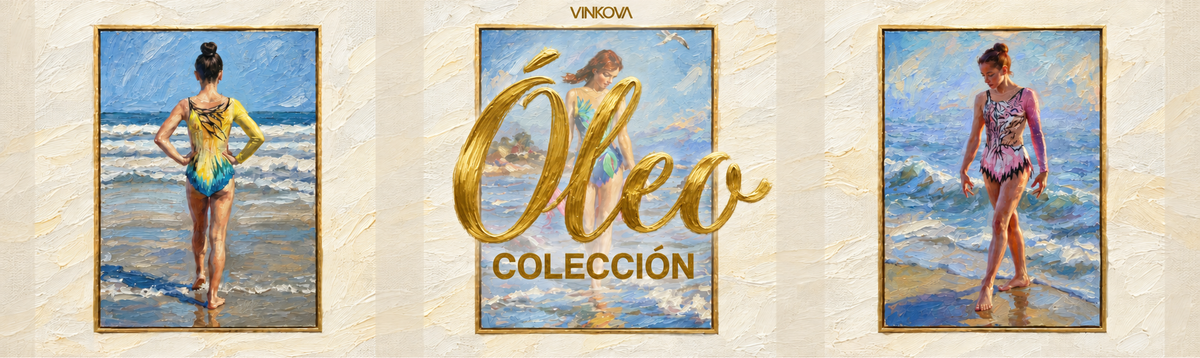 Coleccion de maillots de Gimnasia Rítmica Oleo Vinkova