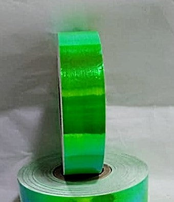 Neon Green Iridescent Adhesive Roll
