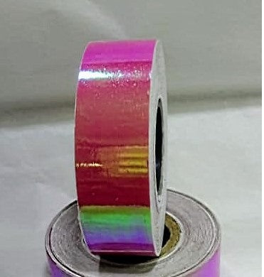 Rouleau adhésif Iridescent Rouge-Rose