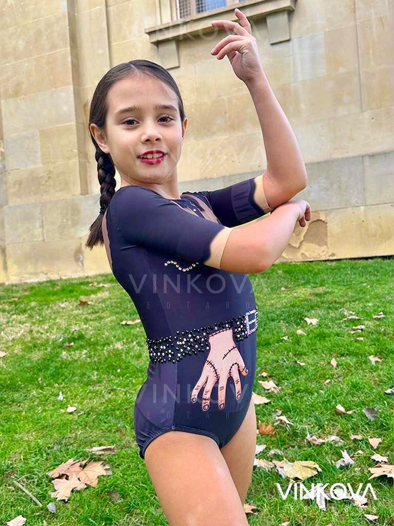 Mercredi – Justaucorps gymnastique rythmique pour filles