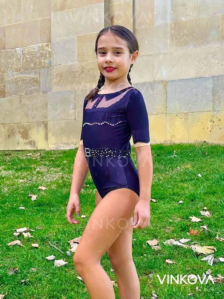 Mercredi – Justaucorps gymnastique rythmique pour filles