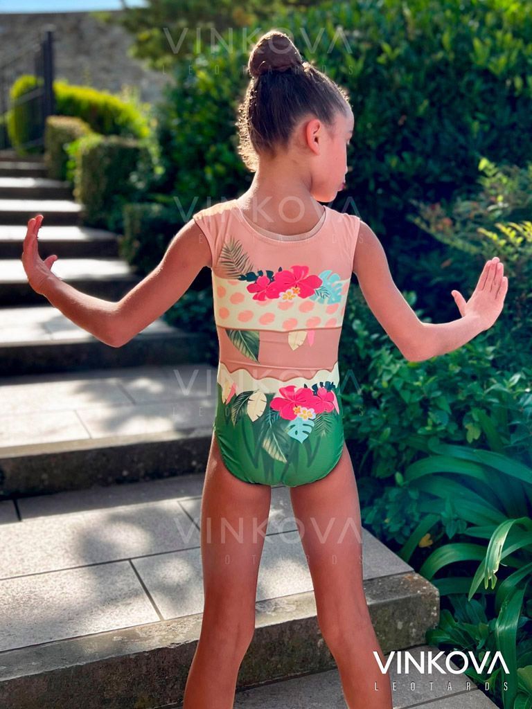 Moana – Rhythmic Gymnastics Leotard for Girls
