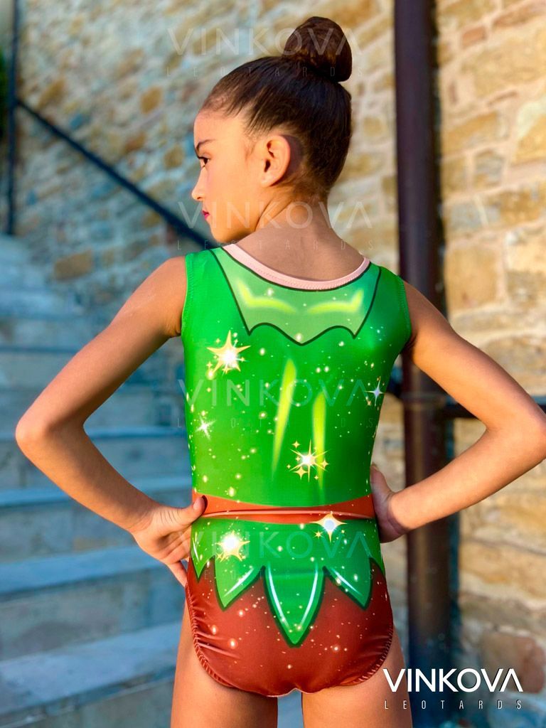 Peter Pan – Rhythmic Gymnastics Leotard for Girls
