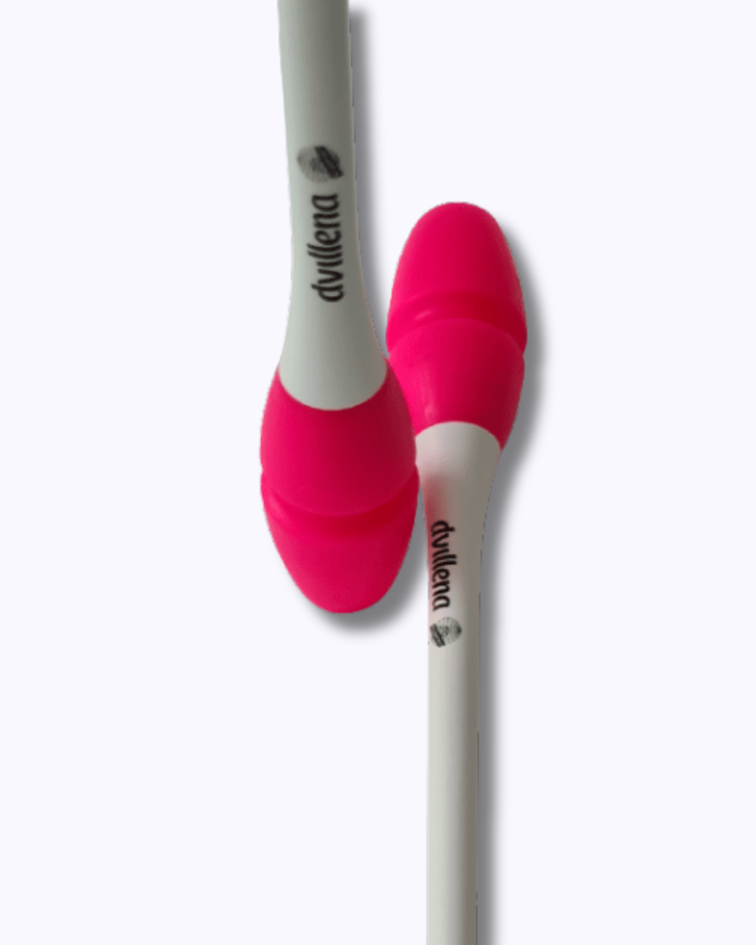 45 cm clubs - White and Fluorescent Pink