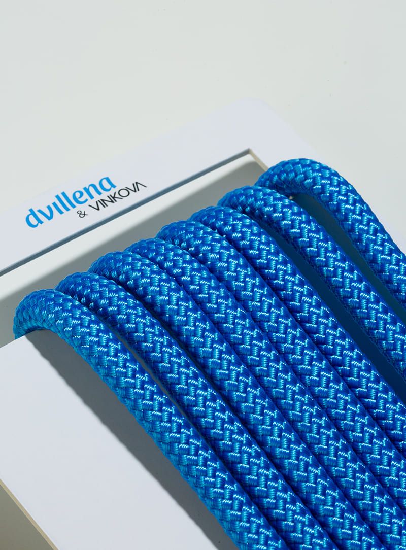 Blue Rhythmic Gymnastics Rope