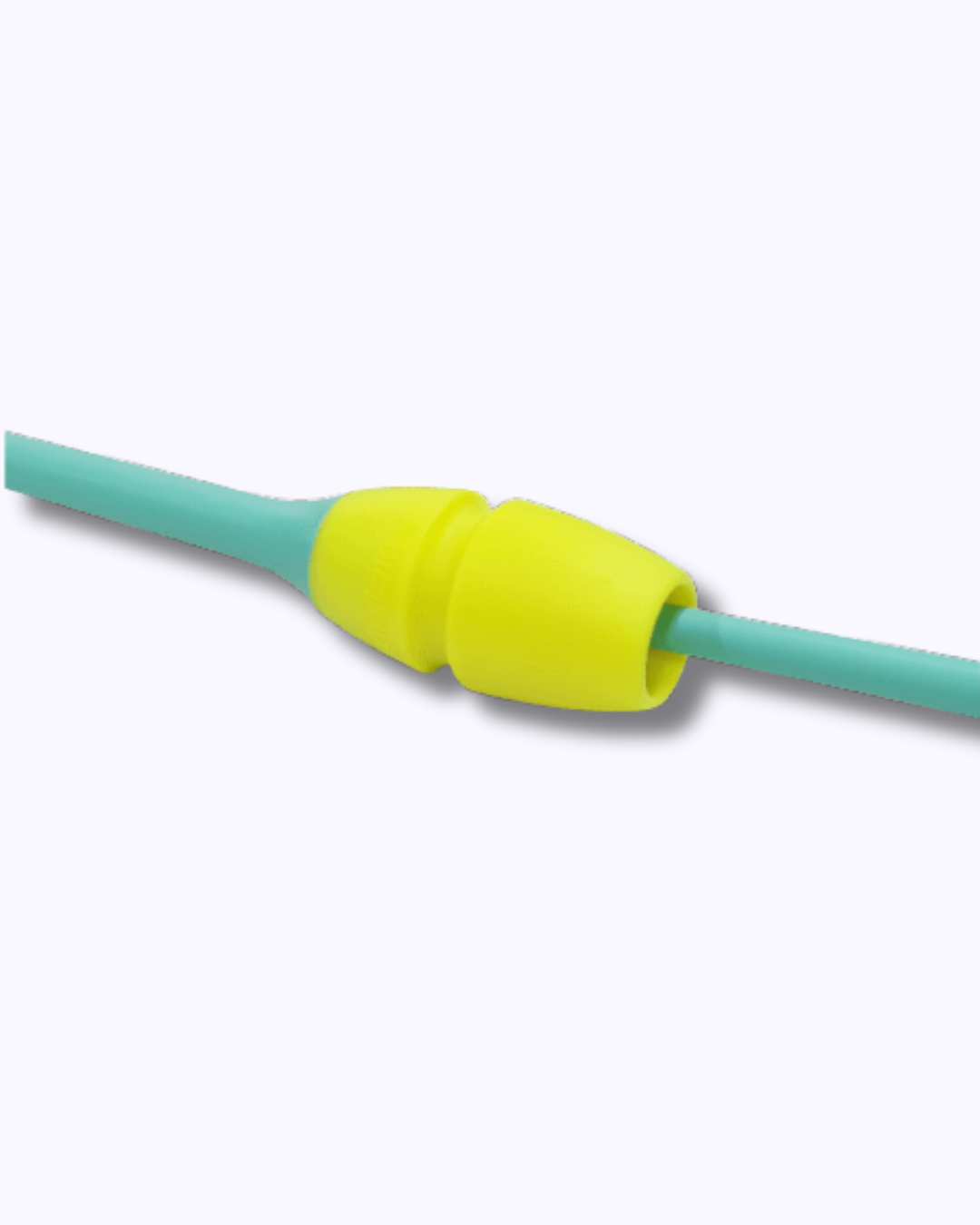 36 cm clubs - Turquoise and Fluorescent Yellow