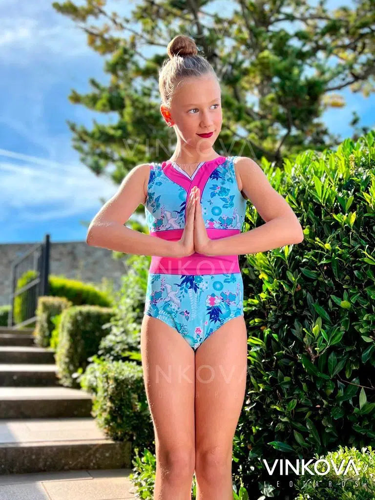 Japon – Justaucorps gymnastique rythmique pour filles
