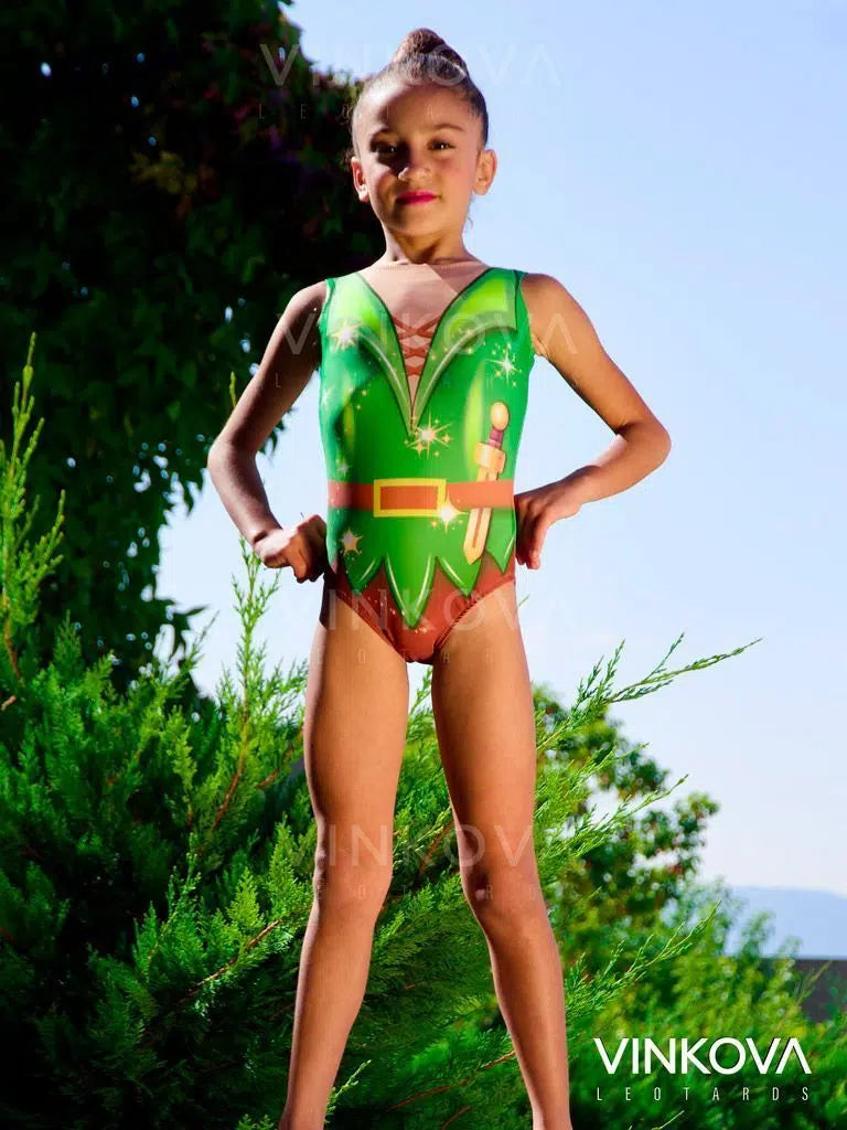 Peter Pan – Rhythmic Gymnastics Leotard for Girls