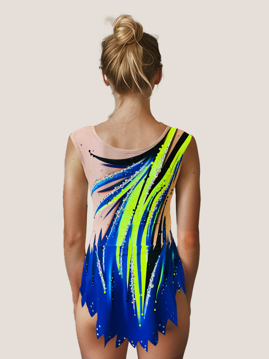 Luxor – TURBO FLUOR rhythmic gymnastics leotard
