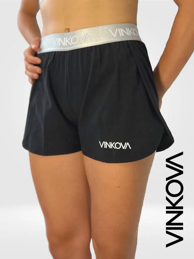 Shorty Noir Vinkova à bande