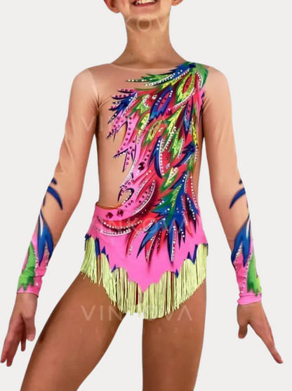 Moss – Rhythmic gymnastics leotard