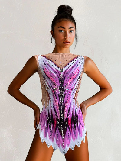 Glow  – Rhythmic gymnastics leotard