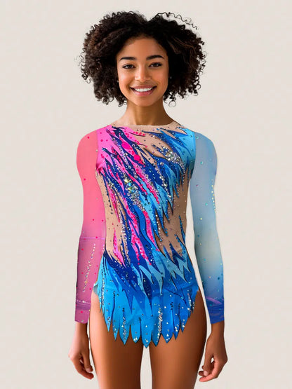 Viva – Justaucorps gymnastique rythmique TURBO FLUOR