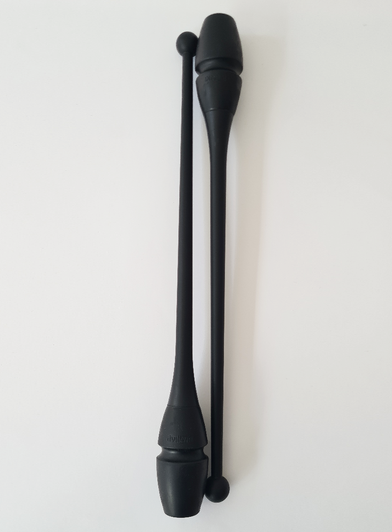 Mazas rítmica Dvillena & Vinkova negro engarzables